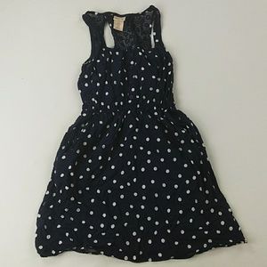 Mossimo supply co. Size xs/to dress blue polka dot